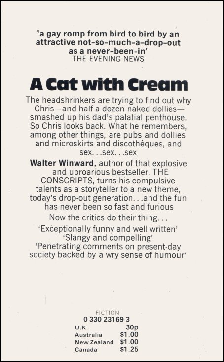 A Cat with Cream