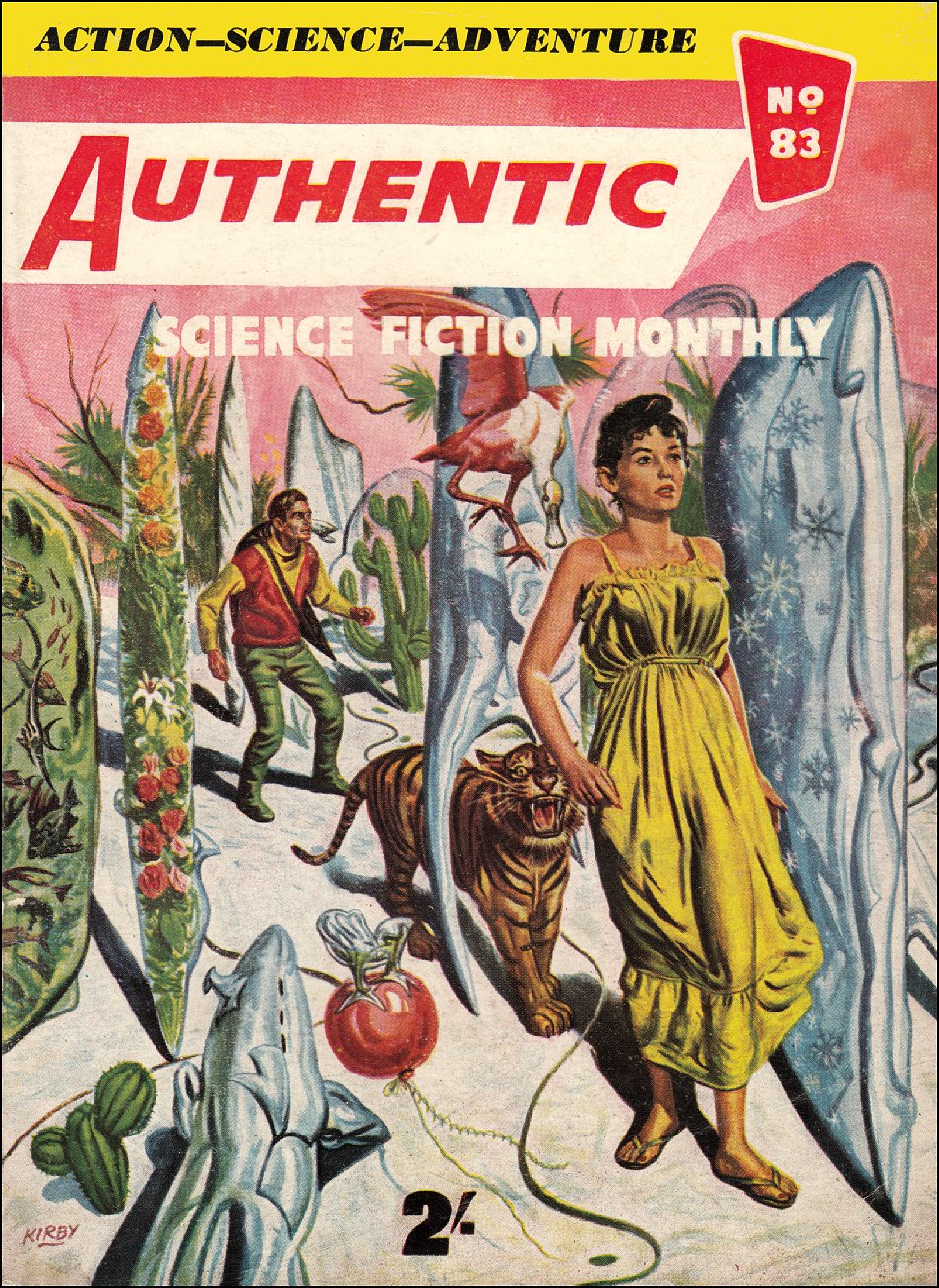 Authentic Science Fiction Monthly Number 83