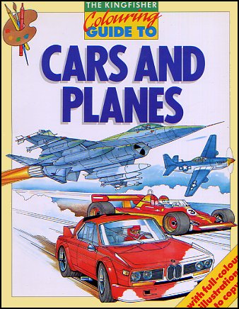 Colouring Guide To Cars And Planes