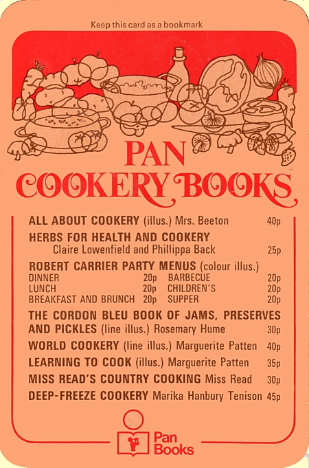 Cookery Card