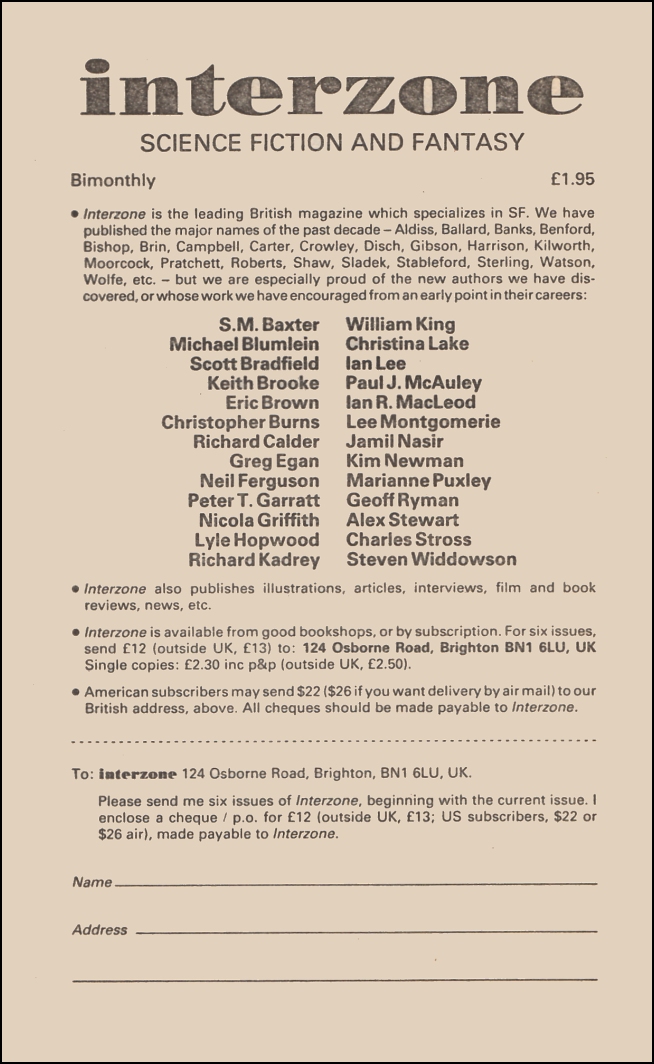 Interzone Ad