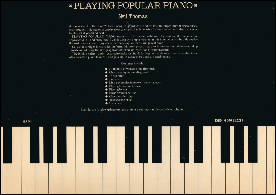 Playing Popular Piano