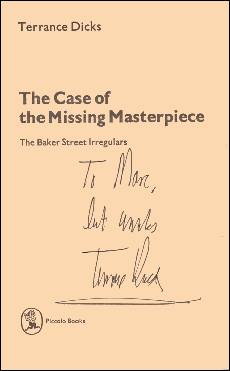 The Case of the Missing Masterpiece