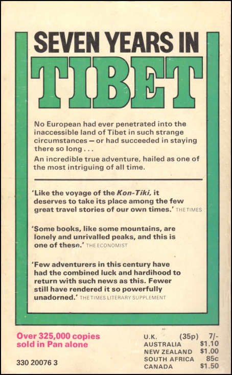 Seven Years in Tibet