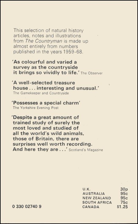 The Countryman Wild Life Book