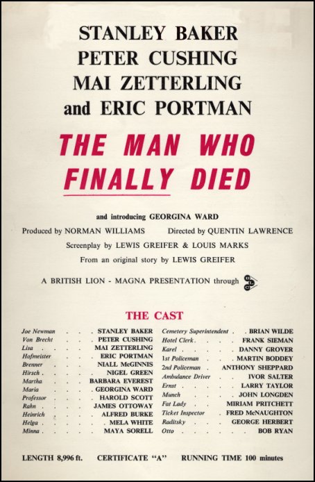 The Man Who Finally Dies