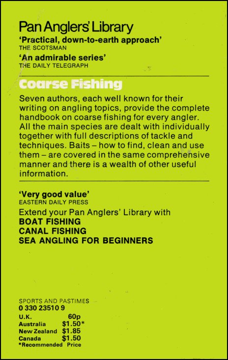 Coarse Fishing