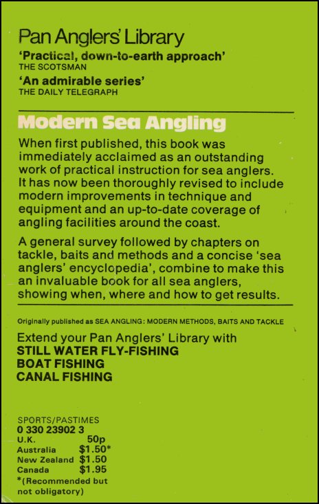 Modern Sea Angling