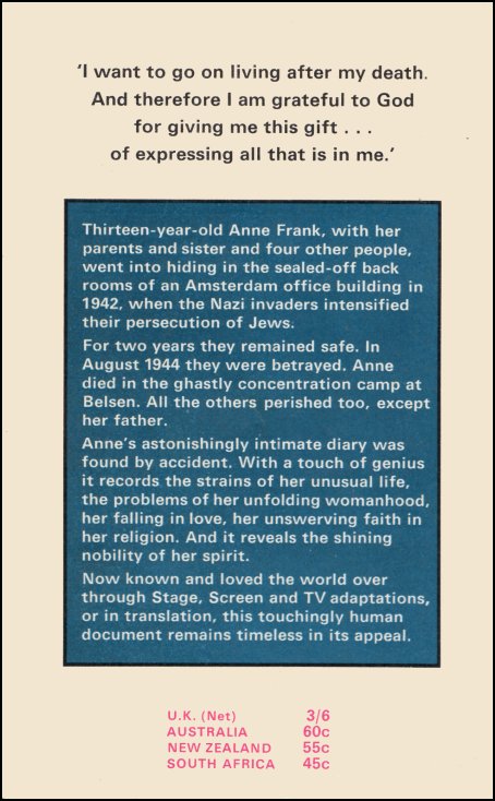 The Diary of Anne Frankm