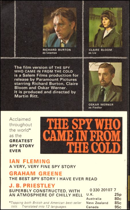 The Spy Who Came In From The Cold