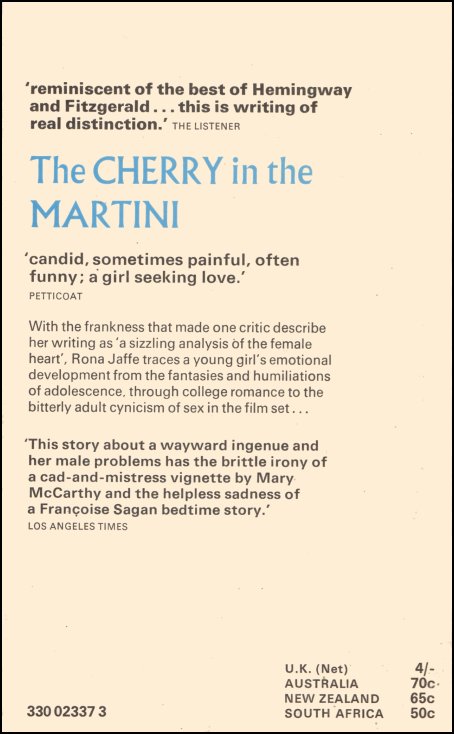 The Cherry in the Martini