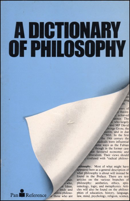 A Dictionary of Philosophy