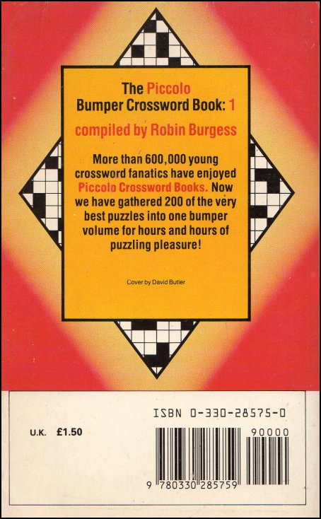 1st Bumper Book of Crosswrods