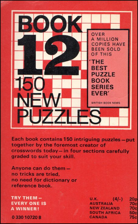 The Pan Book Of Crosswords 12