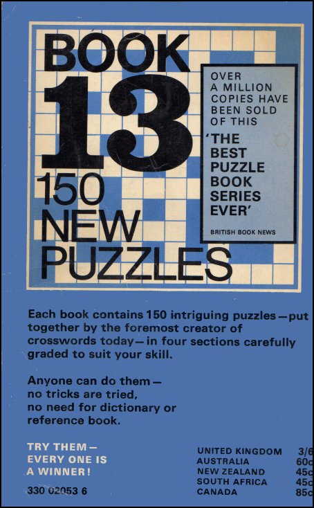 The Pan Book Of Crosswords 13