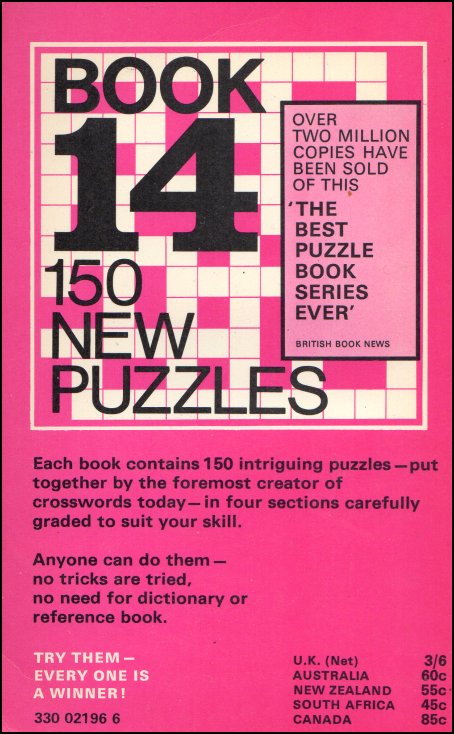 The Pan Book Of Crosswords 14