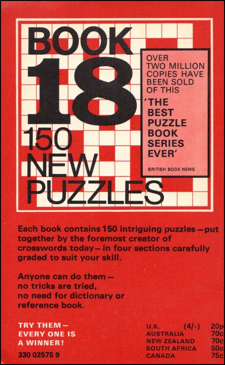 The Pan Book Of Crosswords 18