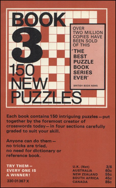 The Pan Book Of Crosswords 3