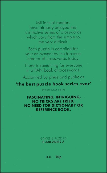 The Pan Book Of Crosswords 37