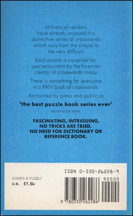 The Pan Book Of Crosswords 38