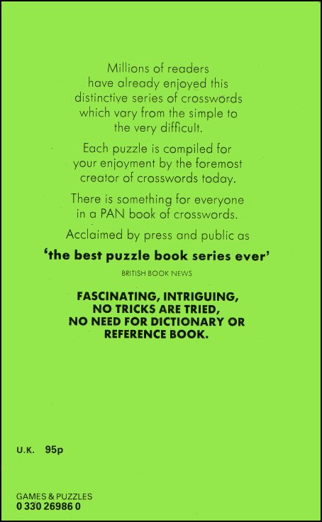 The Pan Book Of Crosswords 43