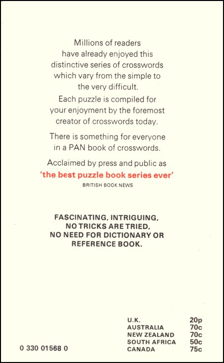 The Pan Book Of Crosswords 5