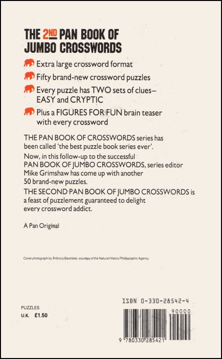 The Jumbo  Book Of Croswords