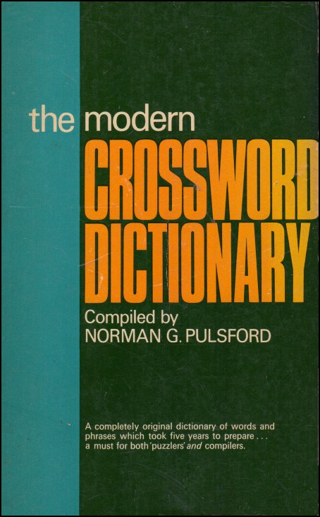 The Nodern Crosword Dictionary