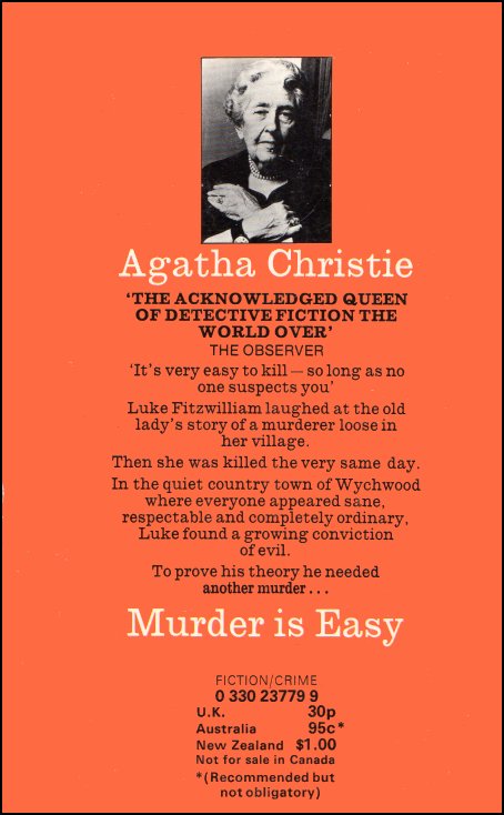 Murder Is Easy