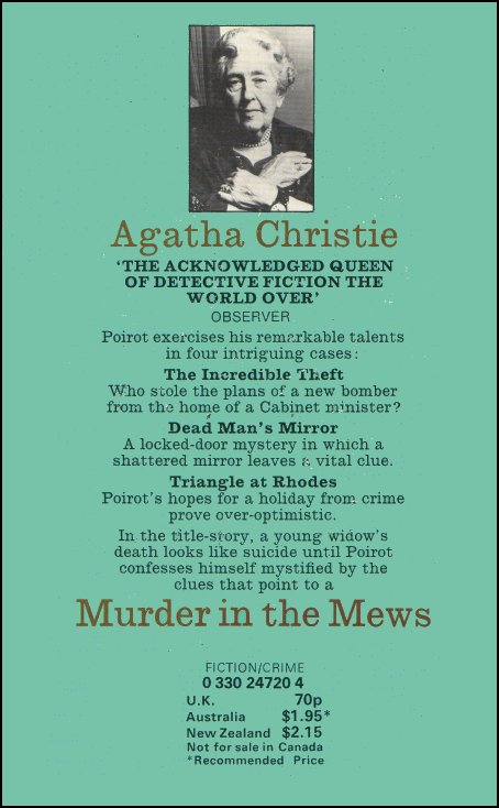Murder In The Mews