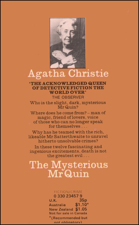 The Mysterious Mr Quin