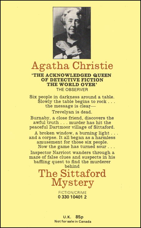 The Sittaford Mystery