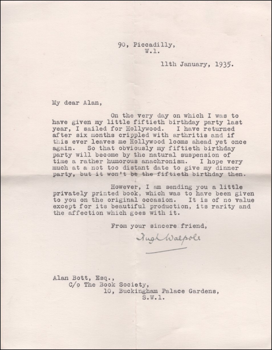 Extracts from a Diary