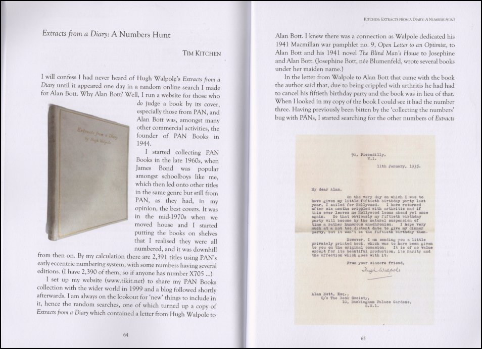 Extracts from a Diary