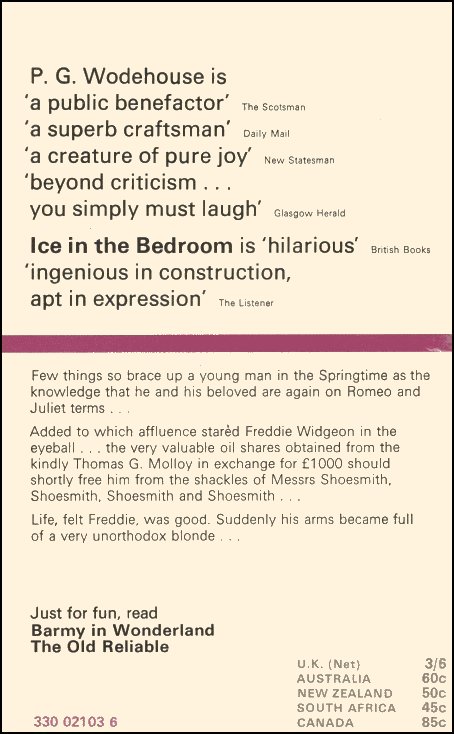 Ice in the Bedroom