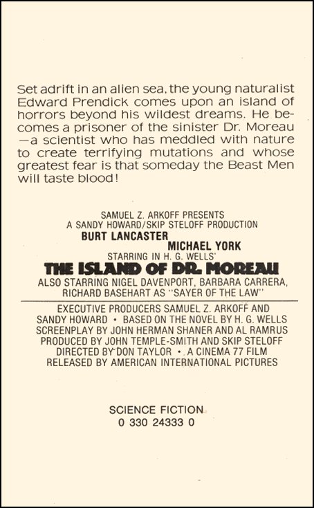 The Island of Doctor Moreau