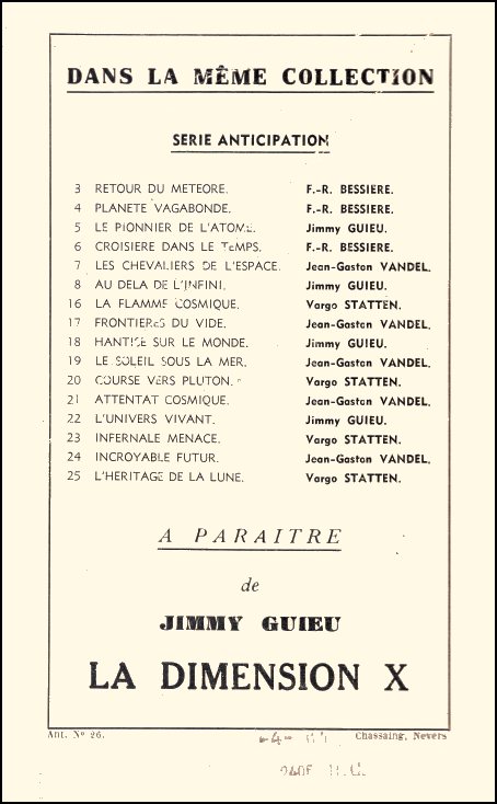 Agonie des Civilises