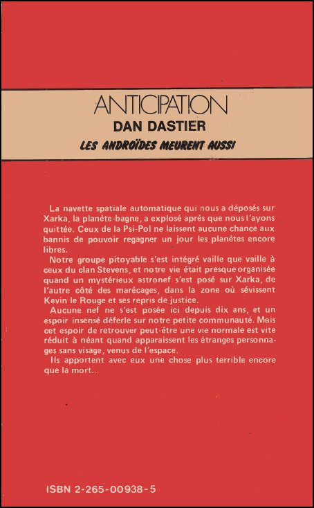 Les Androides Meurent Aussi