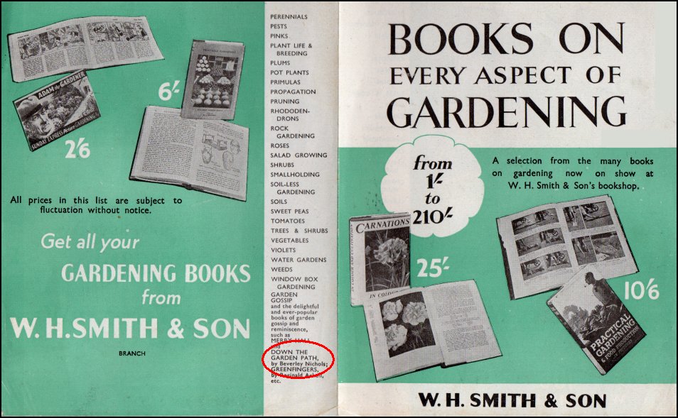 W H Smith Catalogue 1950