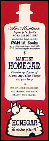 Bookmark advertising Cider Vinegar