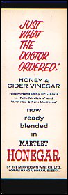 Bookmark advertising Cider Vinegar