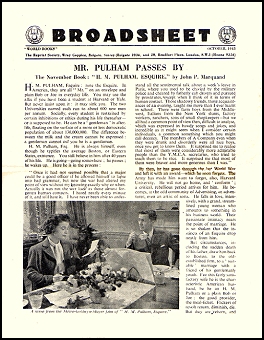 Broadsheet 1943