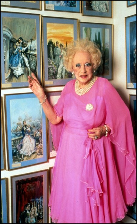 Barbara Cartland With VBook Covers