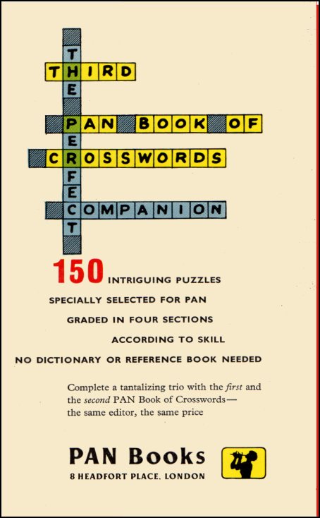 The Third Pan Book Of Crossword Puzzles