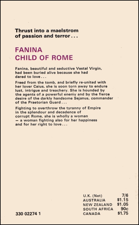Fanina Child Of Rome