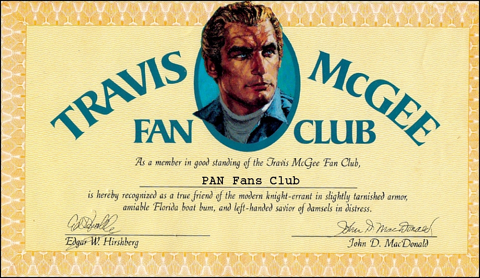 Fan Club Certificate