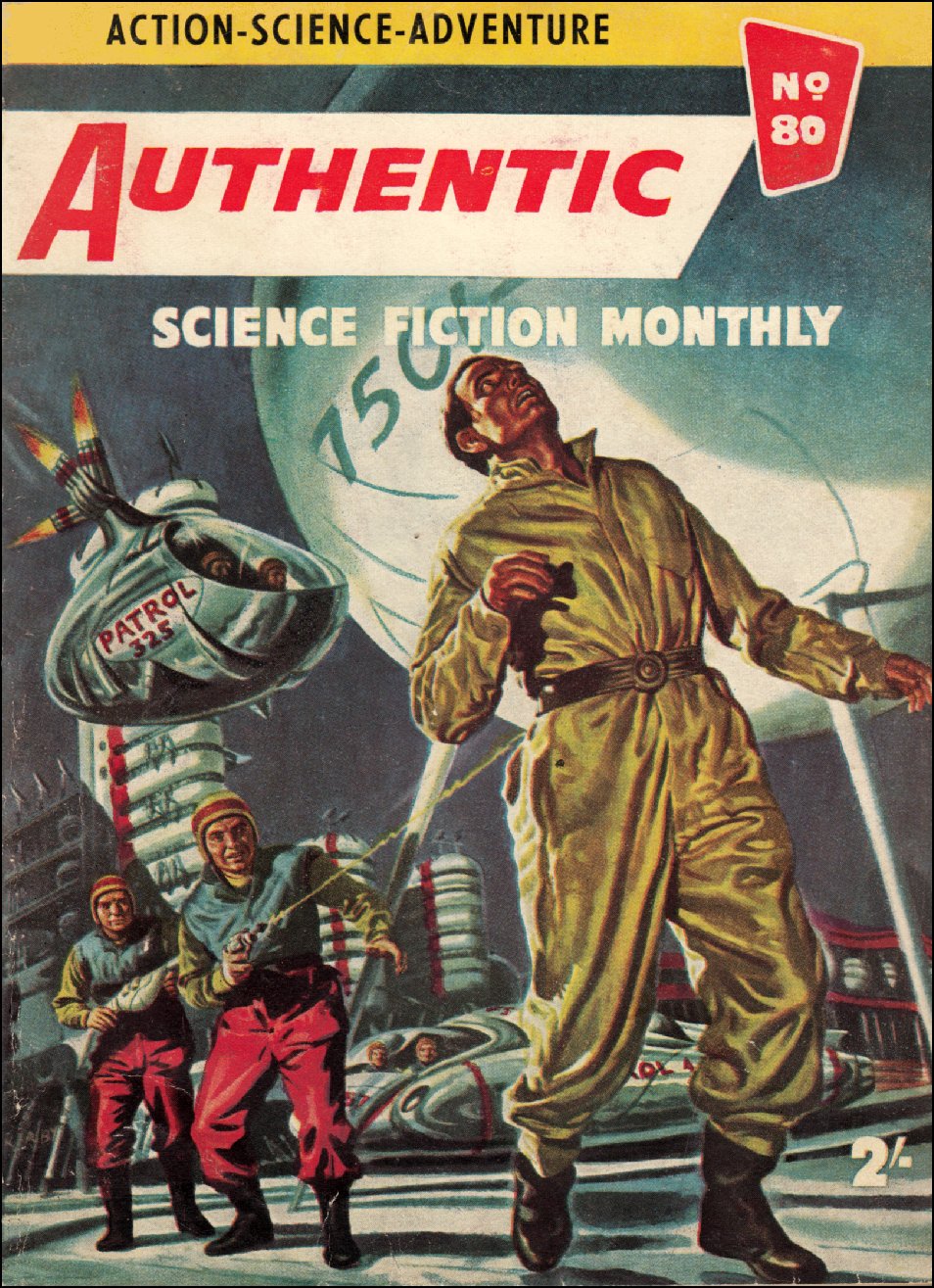 Authentic Science Fiction Monthly Number 80