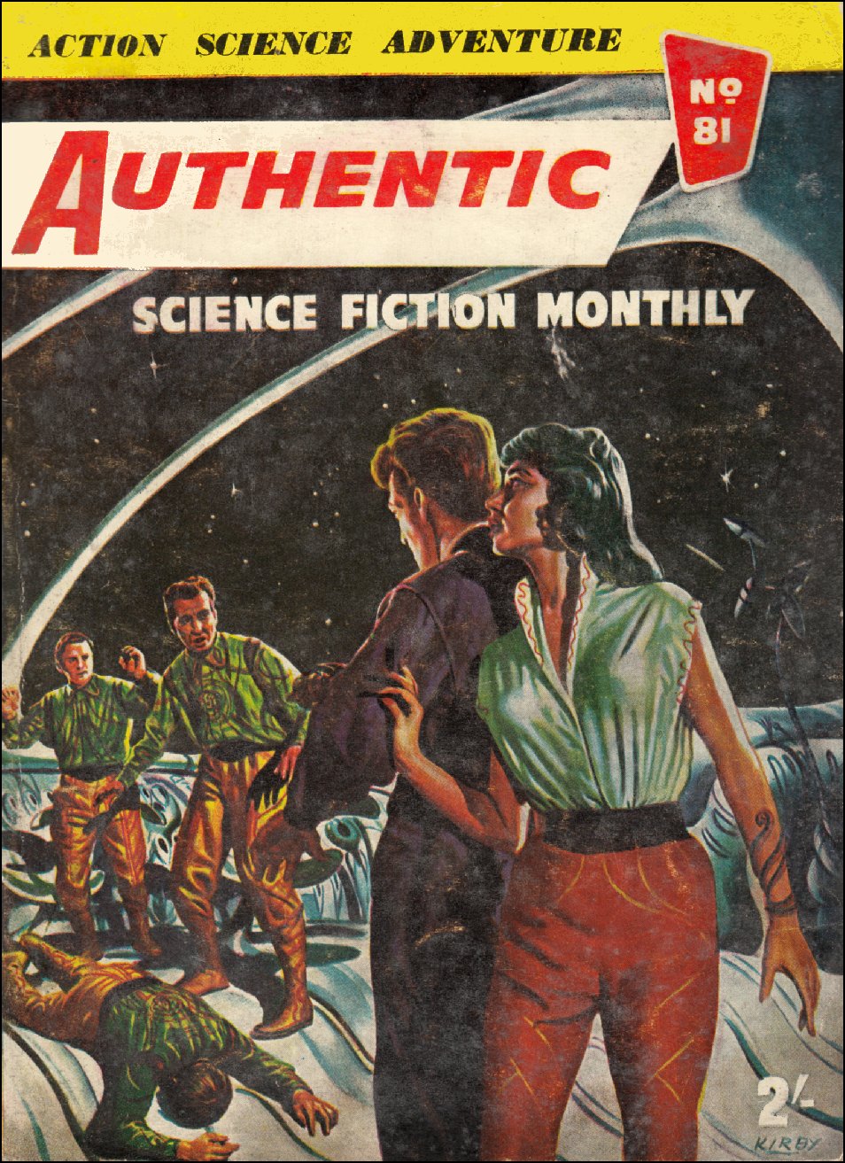 Authentic Science Fiction Monthly Number 81