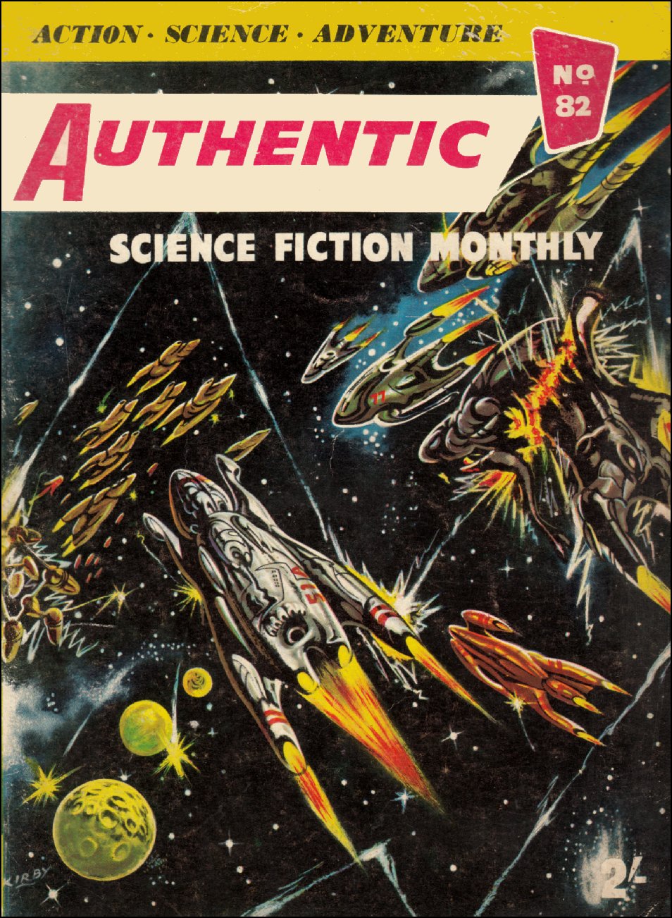 Authentic Science Fiction Monthly Number 82
