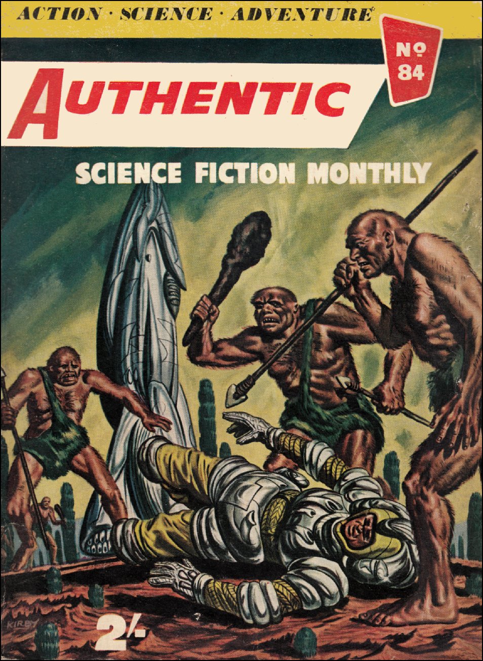 Authentic Science Fiction Monthly Number 84
